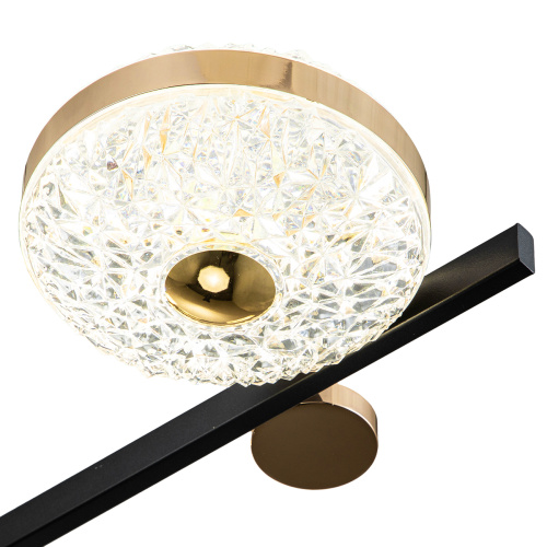 Потолочный светильник Escada 10219/6 LED*78W Black/Gold фото 5 Потолочный светильник Escada 10219/6 LED*78W Black/Gold фото 5