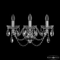 Бра хрустальные 1402B/3/195/XL Ni Bohemia Ivele Crystal (Богемия Ивеле Кристалл)