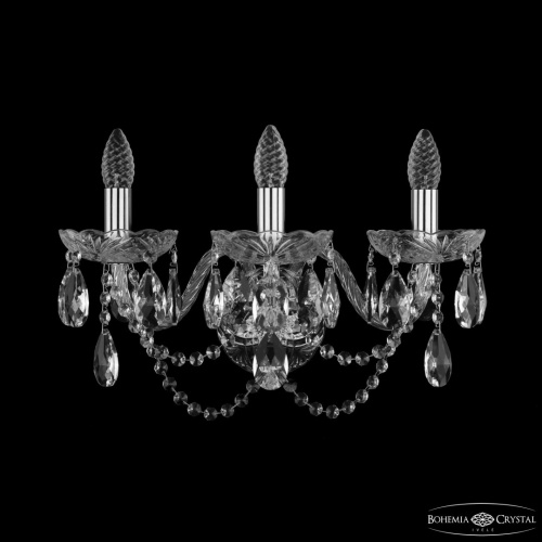 Бра хрустальные 1402B/3/195/XL Ni Bohemia Ivele Crystal (Богемия Ивеле Кристалл) Бра хрустальные 1402B/3/195/XL Ni Bohemia Ivele Crystal (Богемия Ивеле Кристалл)