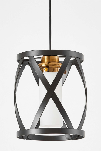 Подвесной светильник Lumina Deco Astila LDP 1242-1 BK+MD фото 2 Подвесной светильник Lumina Deco Astila LDP 1242-1 BK+MD фото 2