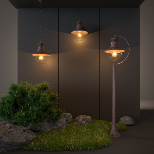 Уличный настенный светильник Talli D IP44 GL 3002D брауни фото 3 Уличный настенный светильник Talli D IP44 GL 3002D брауни фото 3