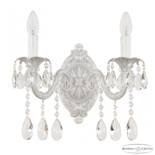 Бра с хрустальными подвесками AL7901B10/2/175 A WMN Bohemia Ivele Crystal (Богемия Ивеле Кристалл)