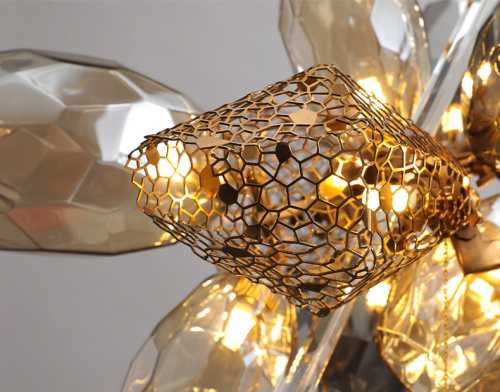 Люстра 8898P/BS gold/smoky фото 8 Люстра 8898P/BS gold/smoky фото 8