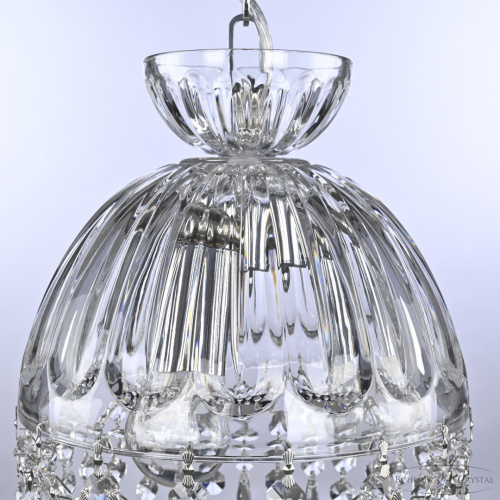 Подвесной светильник 5478/22 Ni Clear/M-1H Drops Bohemia Ivele Crystal (Богемия Ивеле Кристалл) фото 5