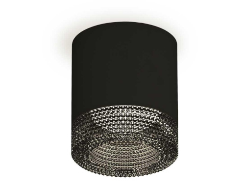 Комплект накладного светильника Ambrella light Techno Spot XS7402011 SBK/BK черный песок/тонированный (C7402, N7192)