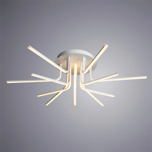 Потолочная люстра Arte Lamp STICK A6207PL-12WH фото 2