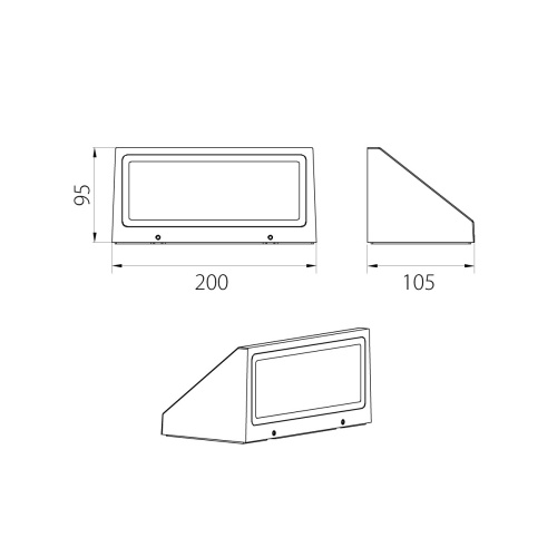 Настенный фонарь Natural Concepts, Арт. NC-003054-DG фото 3