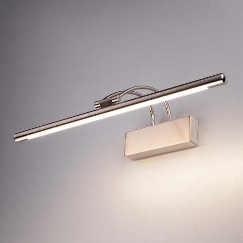 Настенный светодиодный светильник Simple LED никель Simple LED 10W 1011 IP20 никель Настенный светодиодный светильник Simple LED никель Simple LED 10W 1011 IP20 никель