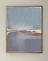 Картина в серебряной раме "Блу-шифт"