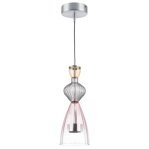 814003 Люстра BELLE LED 1х8W 450LM АЛЮМИНИЙ/МУЛЬТИКОЛОР 3000K 814003 Люстра BELLE LED 1х8W 450LM АЛЮМИНИЙ/МУЛЬТИКОЛОР 3000K