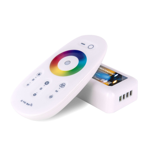 Сенсорный контроллер для светодиодной ленты RGB с ПДУ 12V (радио) IP40 LSC 010 Сенсорный контроллер для светодиодной ленты RGB с ПДУ 12V (радио) IP40 LSC 010