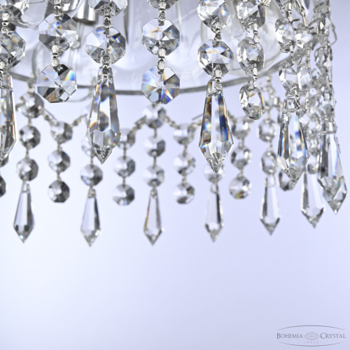Подвесной светильник 5478/22 Ni Clear/M-1H Drops Bohemia Ivele Crystal (Богемия Ивеле Кристалл) фото 2