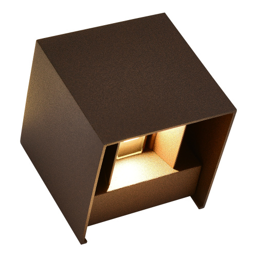 SL9513.601.01 Светильник уличный настенный ST-Luce кортен/кортен LED 1*10W 2700K BRIK фото 7