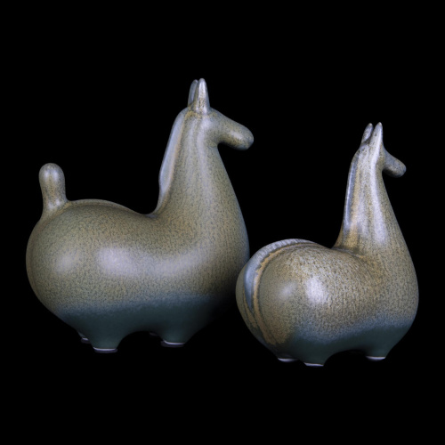 10283 Green Статуэтка LOFT IT Horse (2 штуки) фото 2 10283 Green Статуэтка LOFT IT Horse (2 штуки) фото 2