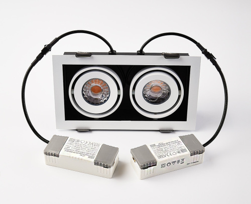 DL 3033 white 4000K светильник встраиваемый поворотный фото 6 DL 3033 white 4000K светильник встраиваемый поворотный фото 6