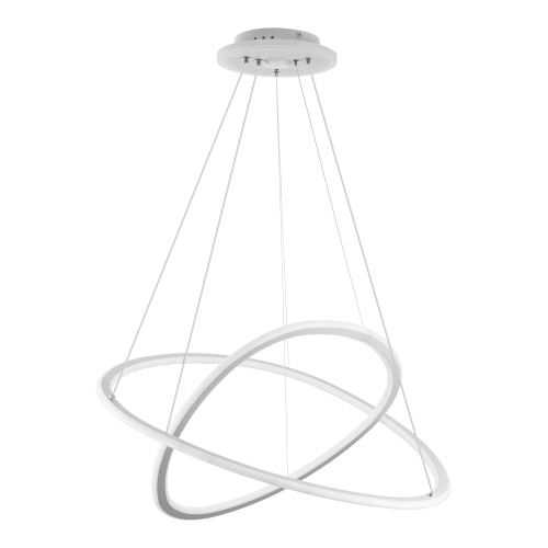 Citilux ТRIO CL215B060E LED Люстра подвесная с пультом Белая фото 6 Citilux ТRIO CL215B060E LED Люстра подвесная с пультом Белая фото 6