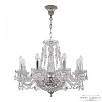 Люстра хрустальная 1451/8/160/250 Ni Bohemia Ivele Crystal (Богемия Ивеле Кристалл)