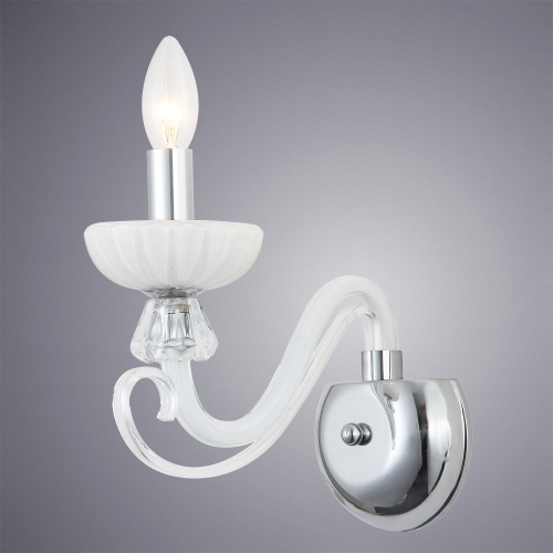 Бра Arte Lamp ODETTA A7195AP-1WH фото 2 Бра Arte Lamp ODETTA A7195AP-1WH фото 2