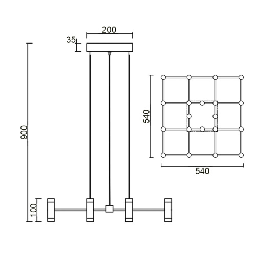 Подвесной светильник Vele Luce Аtmosfera VL7161P32 фото 4