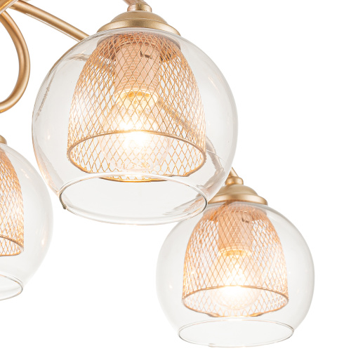 Потолочный светильник Escada 284/5 E14*40W Champagne gold фото 4 Потолочный светильник Escada 284/5 E14*40W Champagne gold фото 4