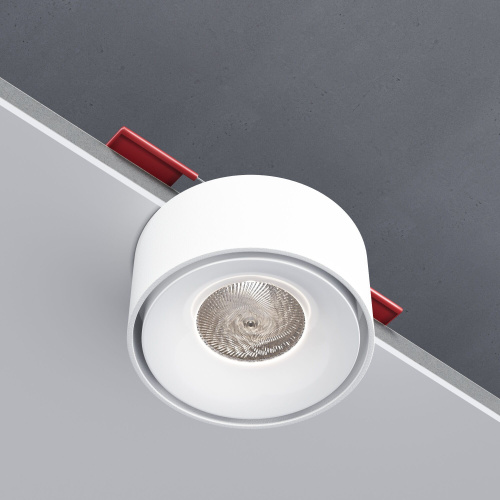 Светильник встраиваемый светодиодный Glam белый 25095/LED фото 4