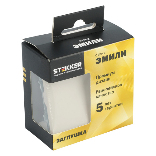 Заглушка (механизм), STEKKER, серия Эмили, RST00-5116-08, кашемир, soft touch фото 7