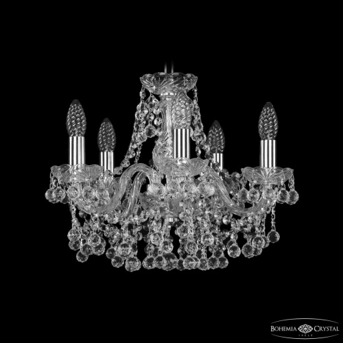 Люстра хрустальная 1409/5/141 Ni Bohemia Ivele Crystal (Богемия Ивеле Кристалл)