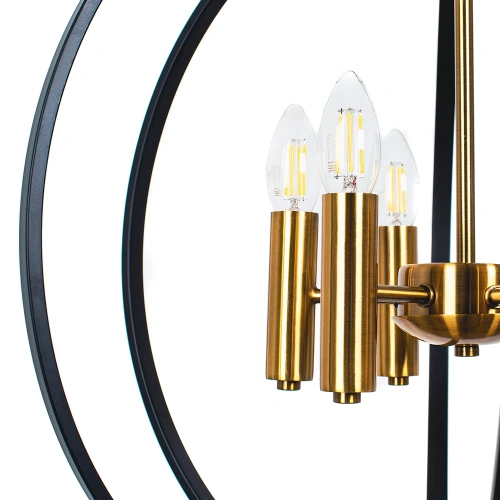 Подвесная люстра Arte Lamp CASTULA A7013SP-6BK фото 4 Подвесная люстра Arte Lamp CASTULA A7013SP-6BK фото 4