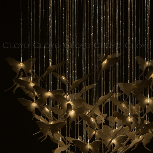 Люстра Cloyd TROPICA C9 / выс. 120 см - керамика - золото (арт.11332) фото 6 Люстра Cloyd TROPICA C9 / выс. 120 см - керамика - золото (арт.11332) фото 6