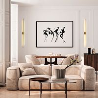 Бра Cloyd LINEAS-B W1 / выс. 100 см- 3000K - латунь (арт.20857)