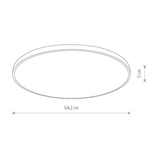 Потолочный светодиодный светильник Nowodvorski Agnes Round Led 8185 фото 2