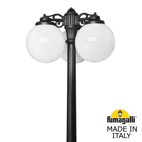 Fumagalli Садово-парковый фонарь FUMAGALLI RICU BISSO/G300 3L DN G30.157.S30.AYE27DN фото 2 Fumagalli Садово-парковый фонарь FUMAGALLI RICU BISSO/G300 3L DN G30.157.S30.AYE27DN фото 2