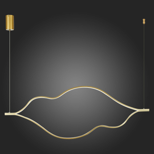 SL6106.203.45 Светильник подвесной ST-Luce Золотистый/Белый LED 1*45W 4000K CORTILE фото 5