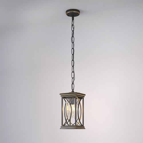 Подвесной уличный светильник Spica H черное золото IP33 GL 1026H фото 2