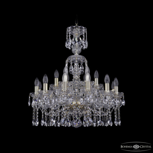 Люстра хрустальная 1413/12+6/220/XL-74 G