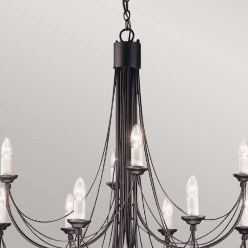 Люстра Elstead Lighting CB12-BLACK фото 3 Люстра Elstead Lighting CB12-BLACK фото 3