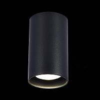ST157.442.20 Светильник потолочный Черный LED 1*20W 4000K 1 600Lm Ra>90 60° IP44 D95xH150 220-265V Накладные светильники