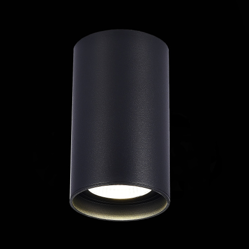 ST157.442.20 Светильник потолочный Черный LED 1*20W 4000K 1 600Lm Ra>90 60° IP44 D95xH150 220-265V Накладные светильники