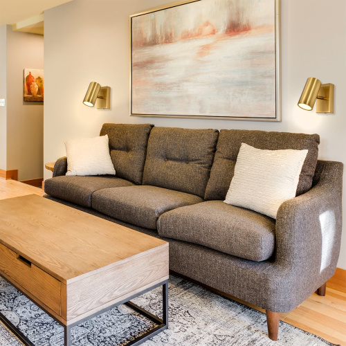 Настенный светильник Escada 10283/1 LED*6W Brass фото 3