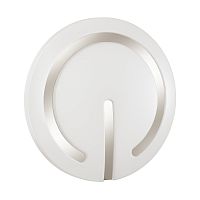 3041/DL COLOR SN 000 Светильник пластик/белый/хром LED 48Вт 3000-6300К D400 IP43 пульт ДУ/RGB/LampSmart BUTTON