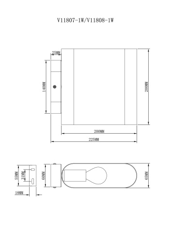 Светильник настенный Moderli V11807-1W Metalicana фото 9