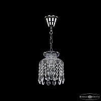 Подвесной светильник с хрусталём 14781/15 Ni Bohemia Ivele Crystal (Богемия Ивеле Кристалл)