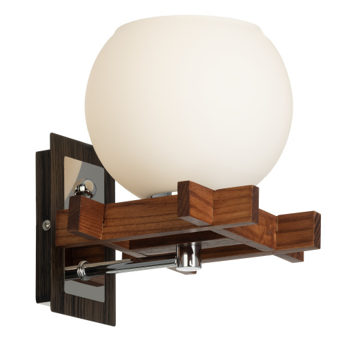 Citilux Нарита CL114311 Бра деревянное Венге Хром фото 5 Citilux Нарита CL114311 Бра деревянное Венге Хром фото 5