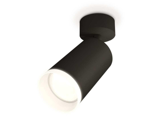 Комплект накладного светильника Ambrella light Techno Spot XM6323010 SBK/FR черный песок/белый матовый (A2210, C6323, N6246)