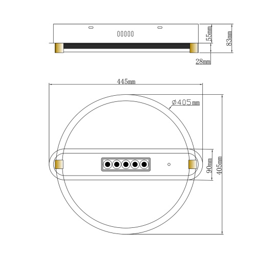 Потолочный светильник Escada 10253/1 LED*26+3W Chrome фото 5 Потолочный светильник Escada 10253/1 LED*26+3W Chrome фото 5