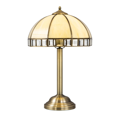 Citilux Шербург-1 CL440811 Настольная лампа витражная Бронза Citilux Шербург-1 CL440811 Настольная лампа витражная Бронза