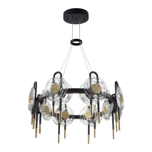 5407/92L MODERN ODL_EX25 101 черный/золото/металл/стекло Люстра LED 92W 3000K 8990Лм MAGNET 5407/92L MODERN ODL_EX25 101 черный/золото/металл/стекло Люстра LED 92W 3000K 8990Лм MAGNET
