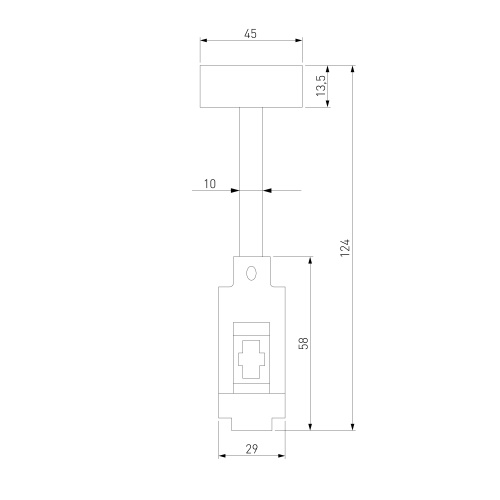 Esthetic Magnetic Декоративная стойка 124 мм (без питания) 85142/00 фото 5 Esthetic Magnetic Декоративная стойка 124 мм (без питания) 85142/00 фото 5