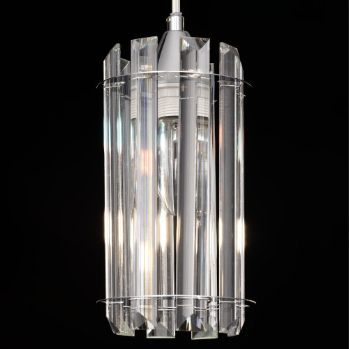 Citilux Джейн CL306031 Хрустальный подвесной светильник Хром фото 5 Citilux Джейн CL306031 Хрустальный подвесной светильник Хром фото 5