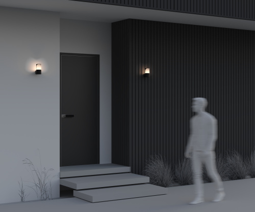 Уличный настенный светильник Outdoor O016WL-01B фото 8